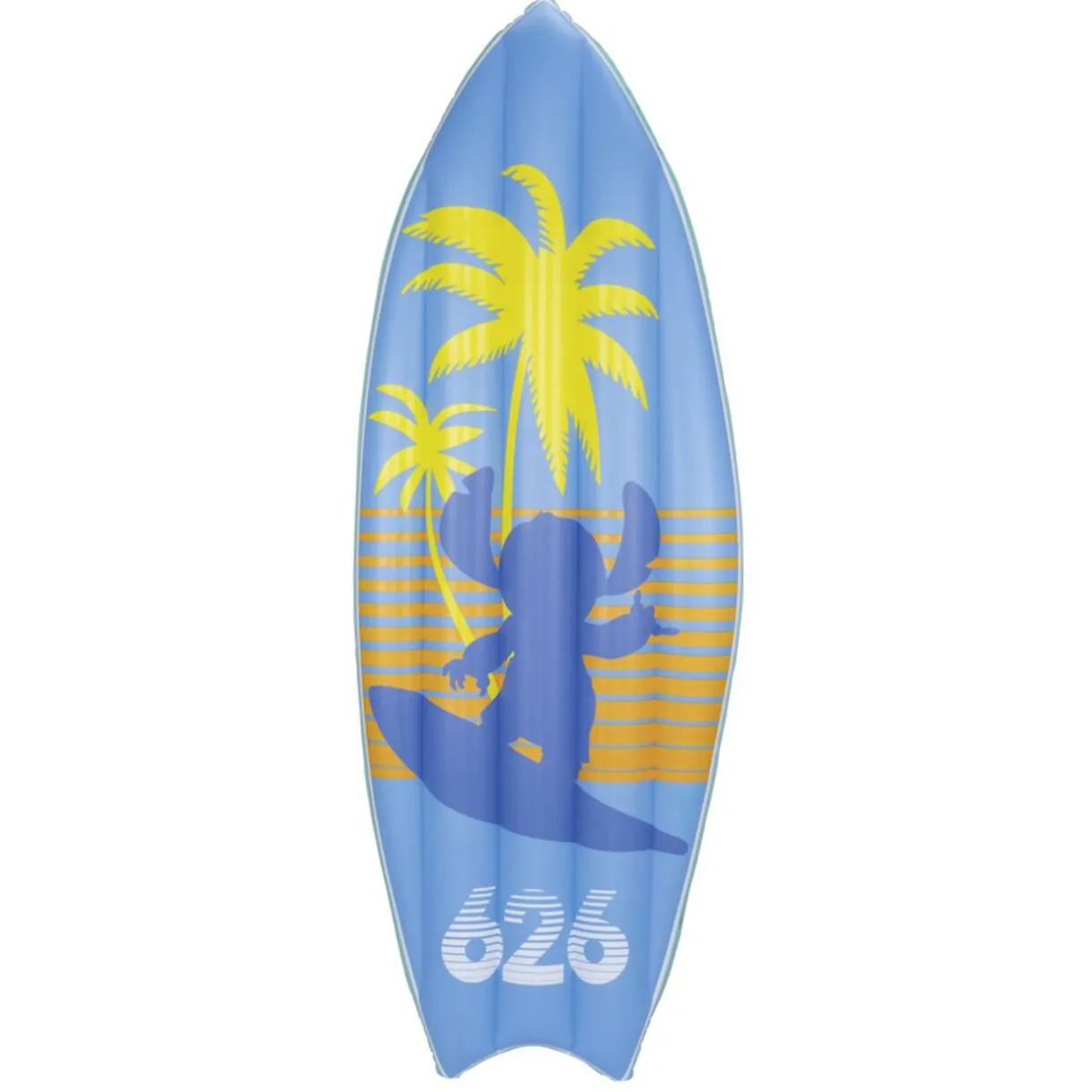 Matelas gonflable Disney Stitch bleu jaune orange 61x190cm < Gifi New