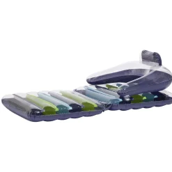 Matelas gonflable 3en1 Funky violet et vert L170x80cm < Gifi Outlet