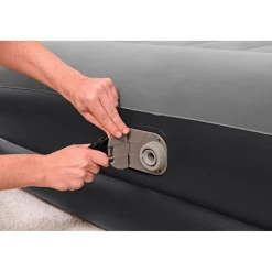 Matelas gonflable 2 places avec gonleur intégré 203x152xÉp46cm < Gifi Sale