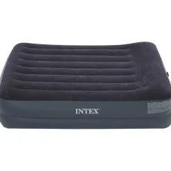 Matelas lit gonflable 2 personnes Intex bleu marine 203x152xH42cm