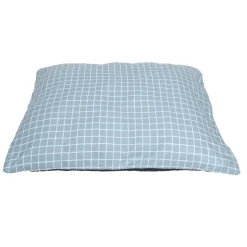Matelas pour chien quadrillage bleu et blanc Taille L 90x70xÉp8cm < Gifi Hot