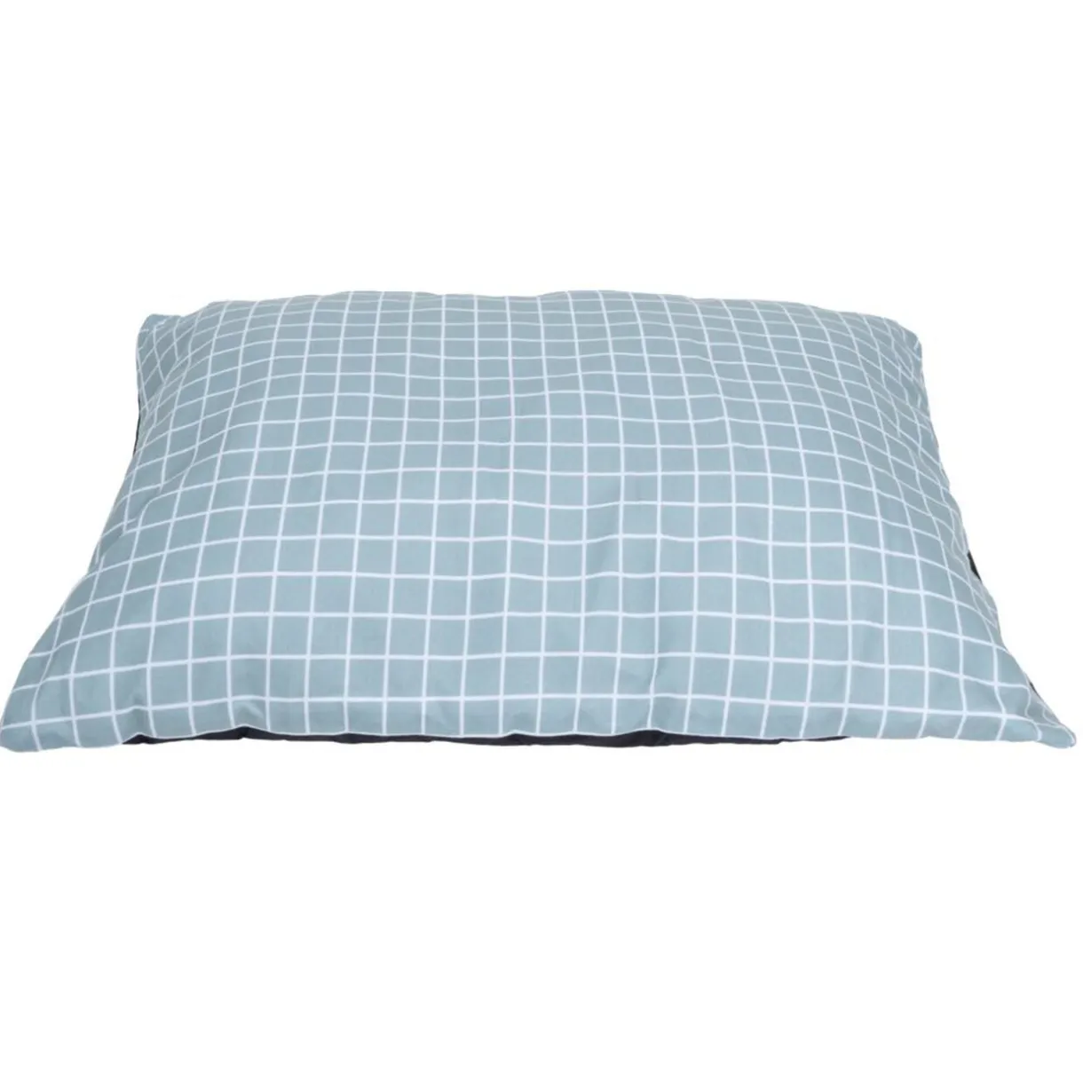 Matelas pour chien quadrillage bleu et blanc Taille M 75x55xÉp8cm < Gifi Outlet