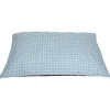 Matelas pour chien quadrillage bleu et blanc Taille XL 110x80xÉp8cm