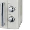 Micro-ondes rétro vintage 20L 6 niveaux de puissance 700W