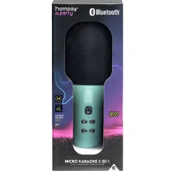 Micro pour karaoké 3en1 avec 3 effets de voix 5W L20cm < Gifi New