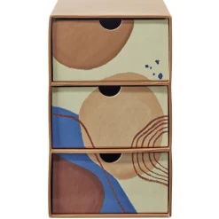 Mini boîte de rangement 3 tiroirs < Gifi Outlet