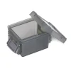 Mini boîte en plastique gris fermeture clips 0,30L x3 < Gifi Online