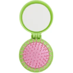 Mini brosse miroir rose