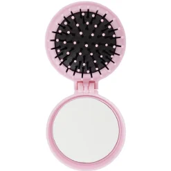 Mini brosse miroir rose