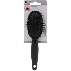 Mini brosse ronde pneumatique pvc noir