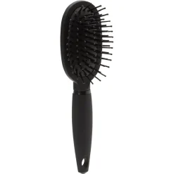 Mini brosse ronde pneumatique pvc noir