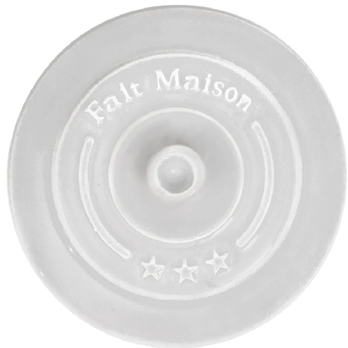 Mini cocotte céramique avec couvercle Ø9.5XH7 cm crème < Gifi