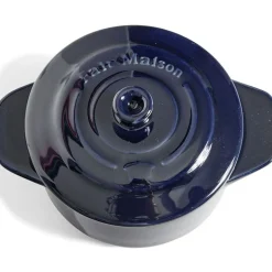 Mini cocotte individuelle en céramique avec couvercle (2 modèles)