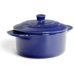 Mini cocotte individuelle en céramique avec couvercle (2 modèles)