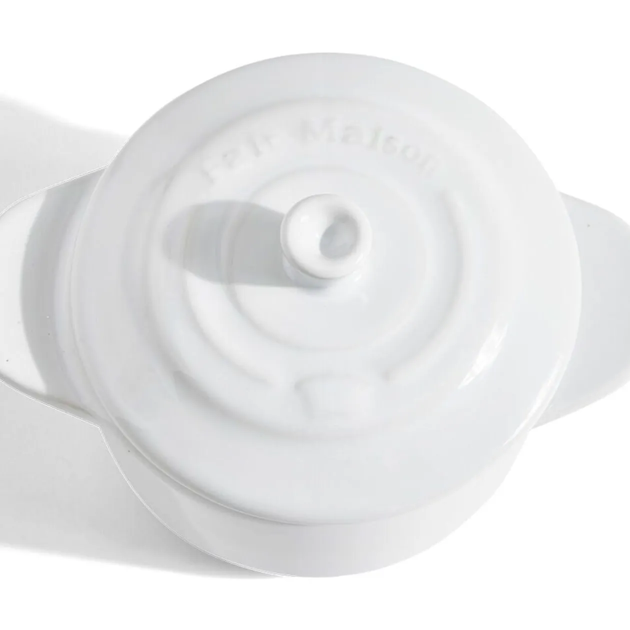 Mini cocotte individuelle en céramique avec couvercle (2 mdèles)