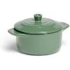 Mini cocotte individuelle en céramique avec couvercle (2 modèles) < Gifi Clearance