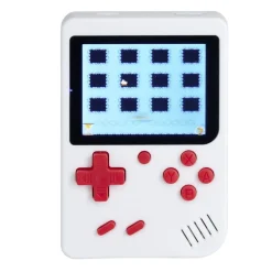 Mini console de jeux avec 200 jeux - 2 modèles rouge ou noir < Gifi
