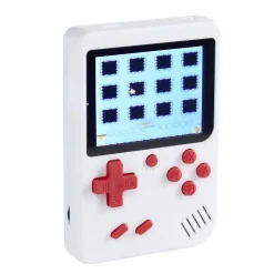 Mini console de jeux avec 200 jeux - 2 modèles rouge ou noir < Gifi
