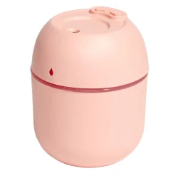 Mini diffuseur d'huile essentielle LED RVB 220ml Ø8xH10cm (3 modèles)