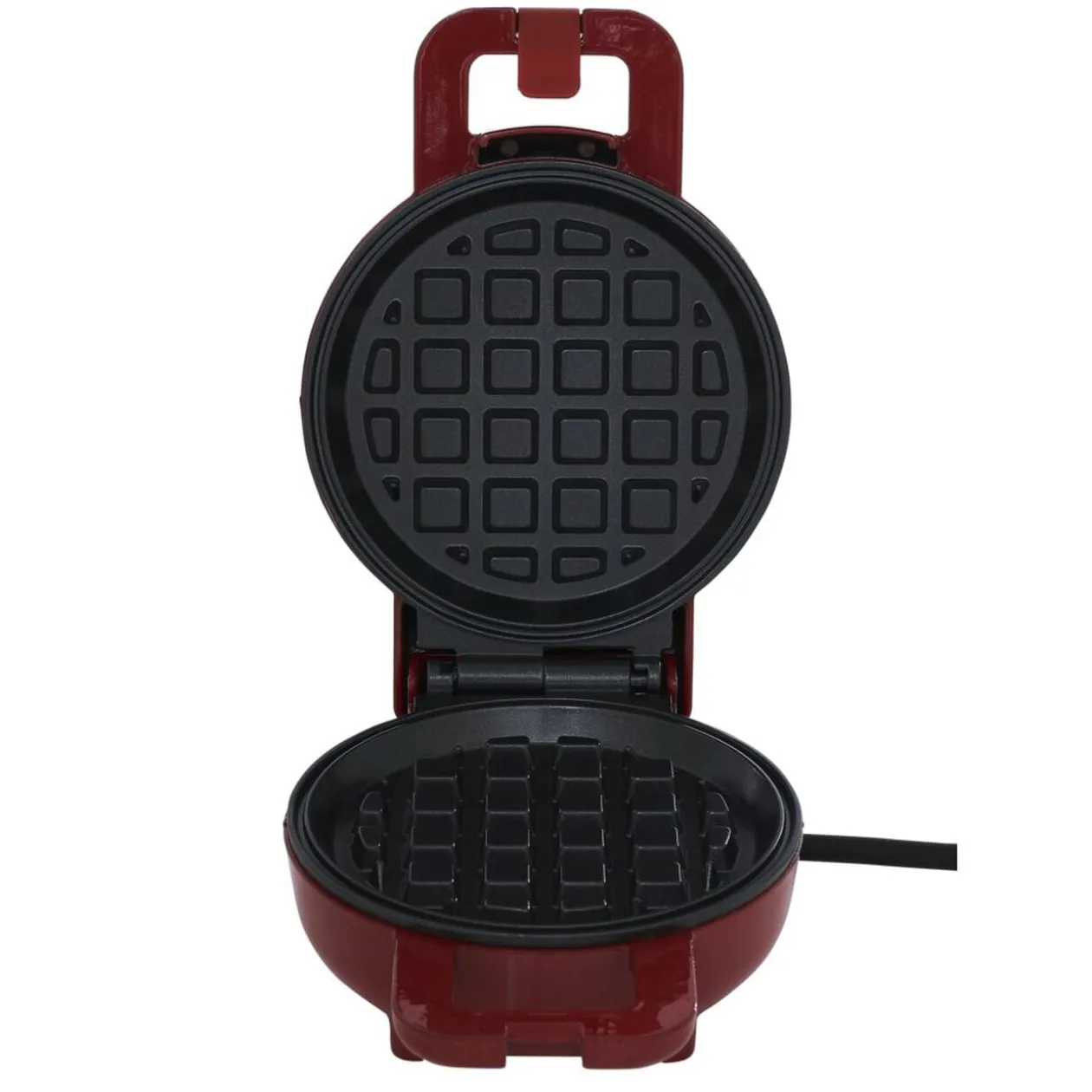 Mini gaufrier rouge 500-600W