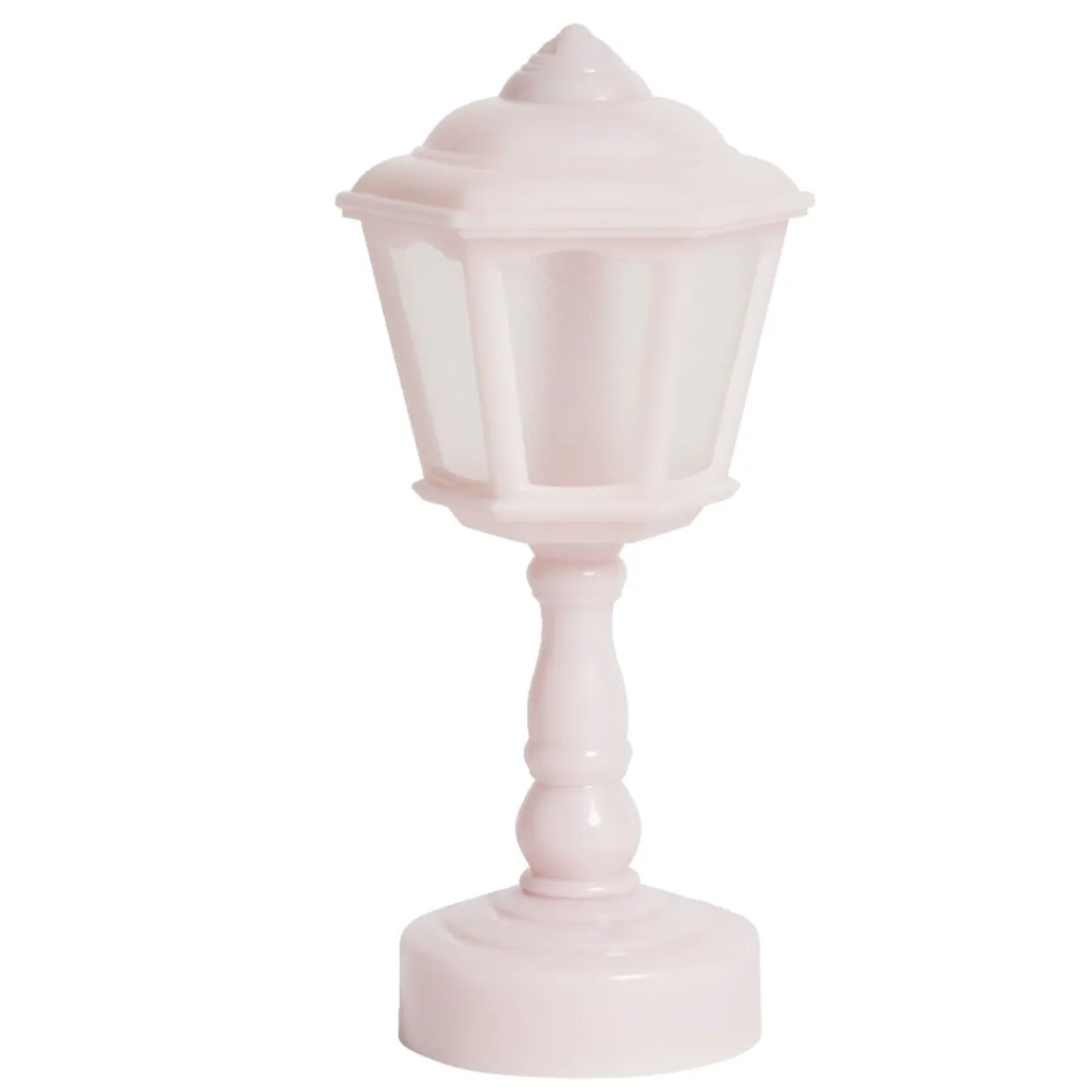 Mini lampe LED de bureau forme lampadaire Ø6xH14cm - 4 coloris