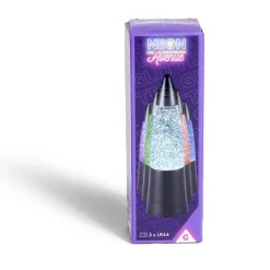 Mini lampe néon à paillettes H15cm
