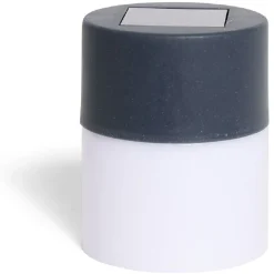 Mini lanterne solaire LED blanc chaud Ø4,6xH6cm < Gifi Outlet