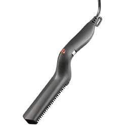 Mini lisseur 2en1 Homday barbe et cheveux avec peigne intégré < Gifi