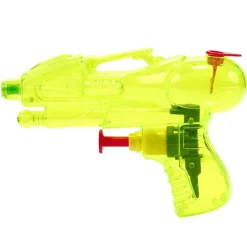 Mini pistolet à eau translucide 11,5x2xH7,5cm (4 pièces)