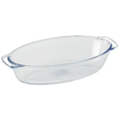 Mini plat en verre forme ovale < Gifi New