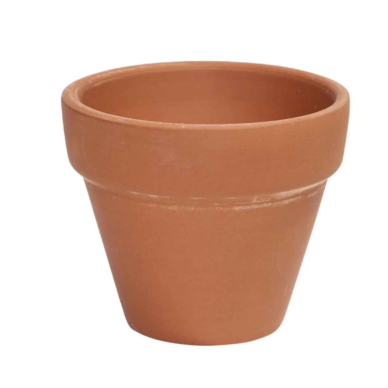 Mini pot rond en terre cuite Ø7xH6cm