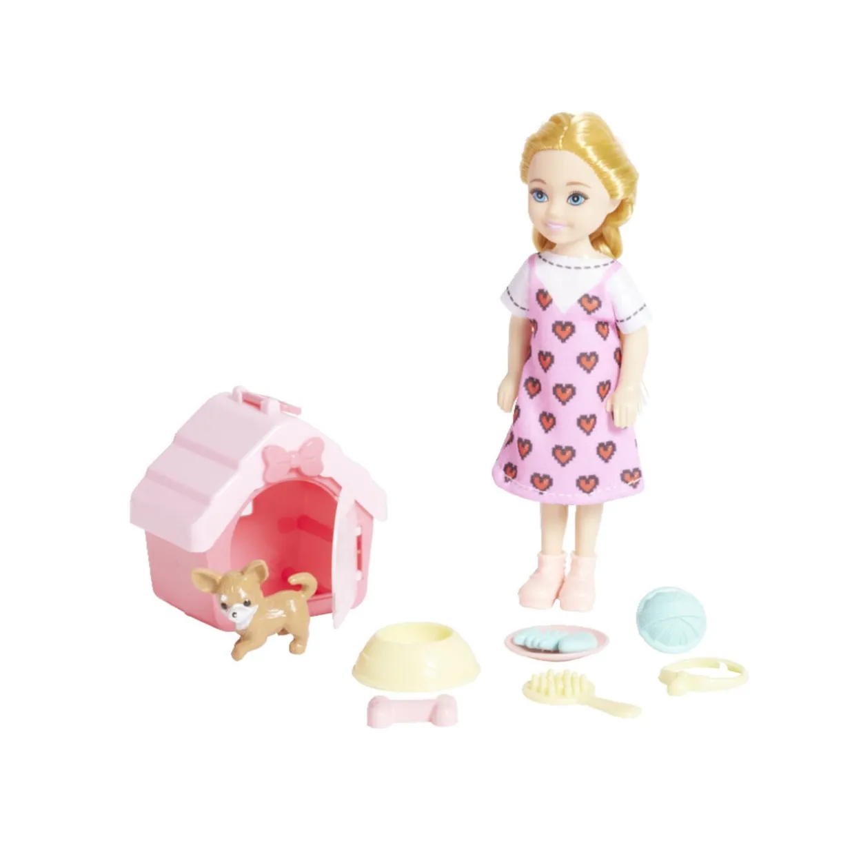 Mini poupée avec accessoires - 3 modèles < Gifi Hot