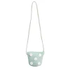 Mini sac tressé avec marguerites 14x5x12cm < Gifi Outlet