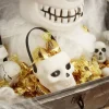 Mini seau forme tête de mort blanc et noir x6 < Gifi Discount