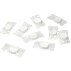 Mini serviette compressée à tremper dans l'eau 20x20cm (Lot de 10)