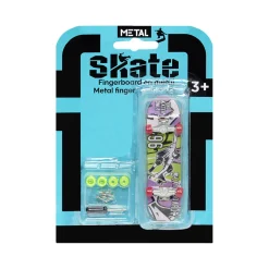 Mini skateboard à doigts L12,5cm (6 modèles)