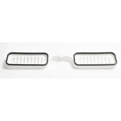 Mini étagère de robinet salle de bain 2en1 plastique blanc 11x63cm < Gifi Hot