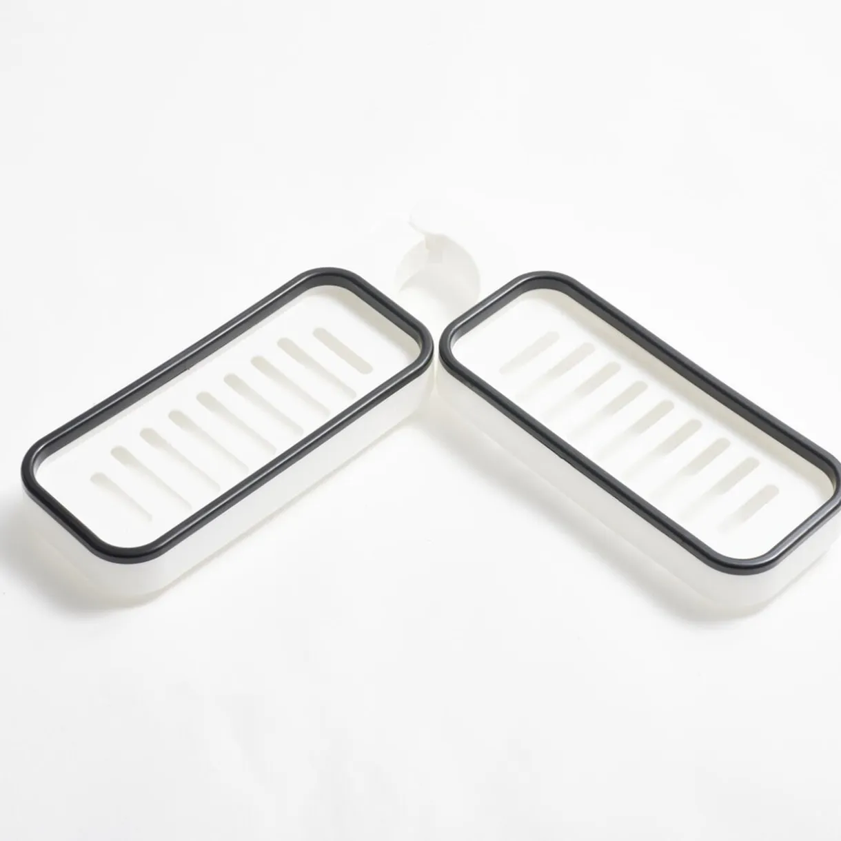Mini étagère de robinet salle de bain 2en1 plastique blanc 11x63cm < Gifi Hot