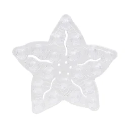 Mini tapis de douche antidérapant forme étoile x6 < Gifi New