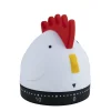 Minuteur humoristique forme chat ou poule Ø6xH7cm (2 modèles) < Gifi Discount