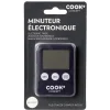 Minuteur électronique noir