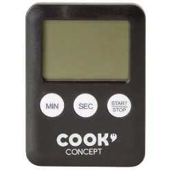 Minuteur électronique noir