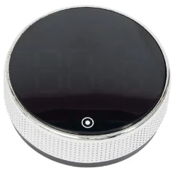 Minuteur numérique magnétique noir Ø7,8x2,7cm