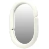 Miroir bord velours 40xH60cm (2 modèles)