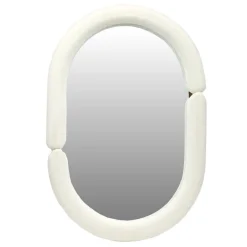 Miroir bord velours 40xH60cm (2 modèles)