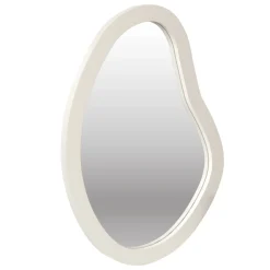 Miroir cadre bois beige 32x24cm < Gifi New