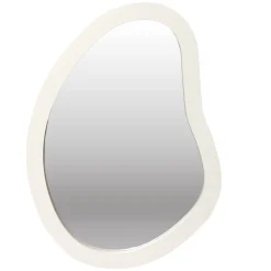 Miroir cadre bois beige 32x24cm < Gifi New