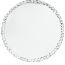 Miroir contour strass 10x10cm - 2 modèles rond ou carré < Gifi Discount