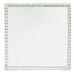 Miroir contour strass 10x10cm - 2 modèles rond ou carré < Gifi Discount