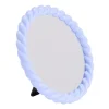 Miroir contour torsadé pastel Ø19cm (2 modèles) < Gifi Best